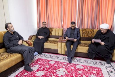 رئيسُ قسمِ المعارفِ يزورُ مركزَ تُراثِ البصرةِ