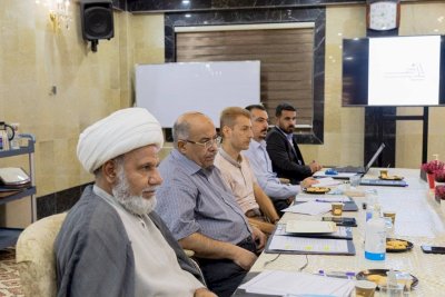 الهيأتان العلميّة والفنيّة لمجلّة (الحرف) تعقدان اجتماعًا تداوليًا