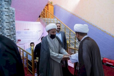 برفقةِ معاونه: الشّيخُ الهلاليّ يتفقدُ تُراثَ الحِلّةِ
