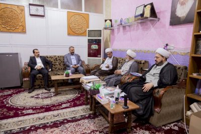 برفقةِ معاونه: الشّيخُ الهلاليّ يتفقدُ تُراثَ الحِلّةِ