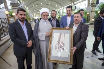 الأمينُ العامُّ للعتبةِ العبّاسيّةِ المُقدّسةِ يفتتحُ معرضَ التُراثِ الجَمَاليّ الدوليّ الثانيّ