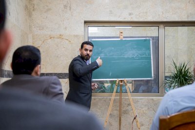 قسمُ المَعارفِ يُقيمُ دورةً في تحسينِ الكتابةِ الاعتياديّةِ