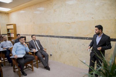 قسمُ المَعارفِ يُقيمُ دورةً في تحسينِ الكتابةِ الاعتياديّةِ