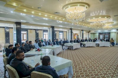 رئاسةُ قسمِ المعارفِ تعقدُ اجتماعًا موسعًا مع منتسبي القسمِ