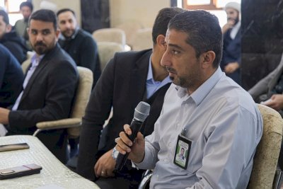 رئاسةُ قسمِ المعارفِ تعقدُ اجتماعًا موسعًا مع منتسبي القسمِ