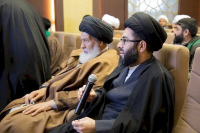 قسمُ المعارفِ يُقيمُ ندوةً بعنوان: (العالم الفذ أسد الله الكاظميّ.. سيرتهُ وآثارُه)