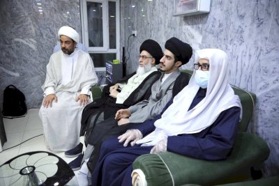 قسمُ المعارفِ يُشاركُ في حفلِ  افتتاح مكتبة ومرقد العلّامة الشيخ آغا بزرك الطهراني في النجف الأشرف