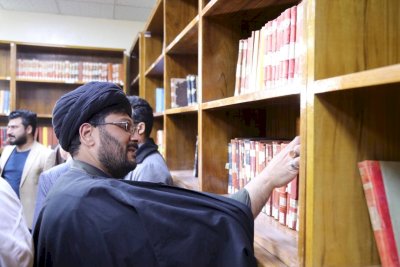 قسمُ المعارفِ يُشاركُ في حفلِ  افتتاح مكتبة ومرقد العلّامة الشيخ آغا بزرك الطهراني في النجف الأشرف