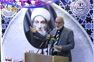 قسمُ المعارفِ يُشاركُ في حفلِ  افتتاح مكتبة ومرقد العلّامة الشيخ آغا بزرك الطهراني في النجف الأشرف