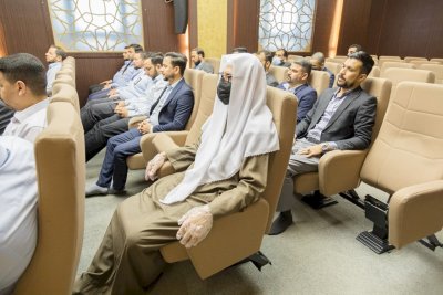 رئاسةُ قسمِ المعارفِ تعقدُ اجتماعًا تداوليًا مع المنتسبين