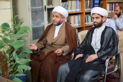 رئاسةُ قسمِ المعارفِ تزورُ مركزَ تُراثَ الحلّة