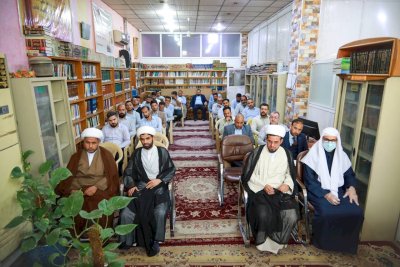 رئاسةُ قسمِ المعارفِ تزورُ مركزَ تُراثَ الحلّة