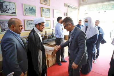 رئاسةُ قسمِ المعارفِ تزورُ مركزَ تُراثَ الحلّة