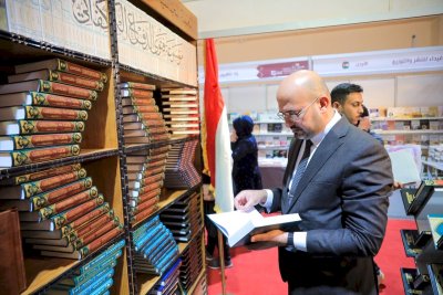 قسمُ المعارفِ يُشاركُ في معرضِ بغدادَ الدوليّ