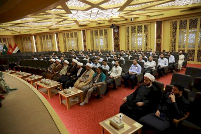 في اجتماعٍ تداوليّ: الشّيخُ الهلاليّ يؤكدُ ضرورةَ الالتزامِ بتعليماتِ العتبةِ المُقدّسةِ.
