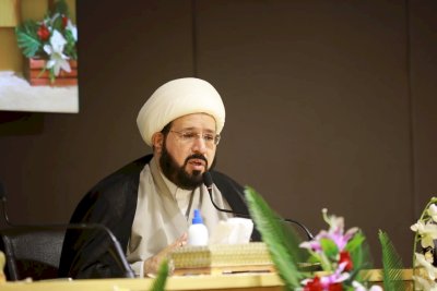 في اجتماعٍ تداوليّ: الشّيخُ الهلاليّ يؤكدُ ضرورةَ الالتزامِ بتعليماتِ العتبةِ المُقدّسةِ.