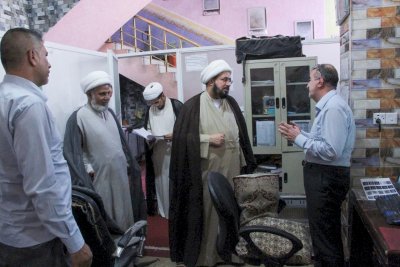 الشّيخُ الهلاليّ يزورُ مركزَ تُراثِ الحِلّةِ