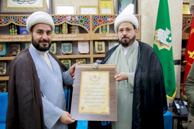 رئاسةُ قسمِ المعارفِ تُكرّمُ عددًا من الفضلاءِ والأكاديميينَ والمنتسبينَ