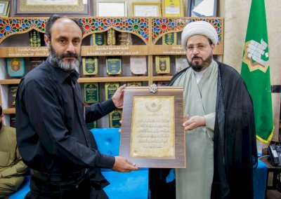 رئاسةُ قسمِ المعارفِ تُكرّمُ عددًا من الفضلاءِ والأكاديميينَ والمنتسبينَ