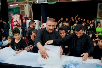 موكبُ (أشبال الطف) يبدأُ فعالياتَهُ الخدميّةَ والثقافيّةَ