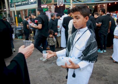 موكبُ (أشبال الطفّ).. يقدّمُ خدماته لـ 100 ألفِ زائرٍ