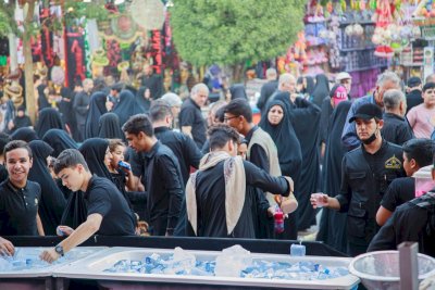 موكبُ (أشبال الطفّ).. يقدّمُ خدماته لـ 100 ألفِ زائرٍ