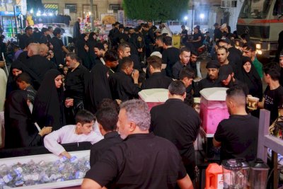 موكبُ (أشبال الطفّ).. يقدّمُ خدماته لـ 100 ألفِ زائرٍ