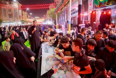 موكبُ (أشبال الطفّ).. يقدّمُ خدماته لـ 100 ألفِ زائرٍ