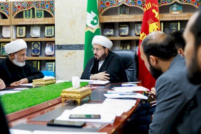 قسمُ المعارفِ يعقِدُ اجتماعًا تحضيريًا للمؤتمرِ العلميّ الدوليّ الثاني