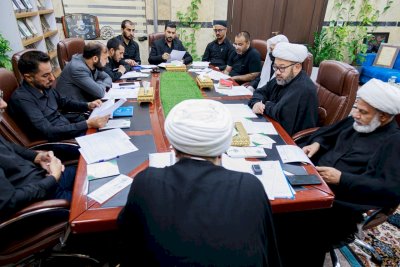 قسمُ المعارفِ يعقِدُ اجتماعًا تحضيريًا للمؤتمرِ العلميّ الدوليّ الثاني