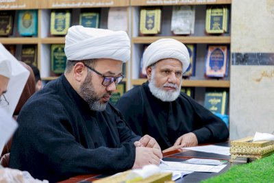 قسمُ المعارفِ يعقِدُ اجتماعًا تحضيريًا للمؤتمرِ العلميّ الدوليّ الثاني