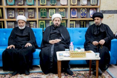 سماحةُ السيّد الموسويّ يزورُ قسمَ المعارفِ