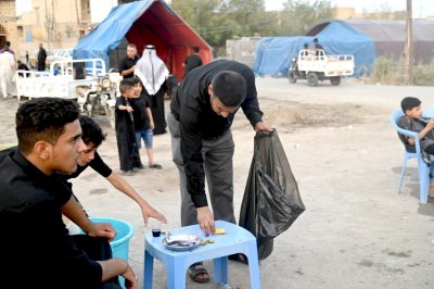 موكبُ (جنوب الولاء لحامل اللواء).. علامةٌ فارقةٌ في الخدمةِ الحُسينيّةِ