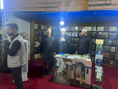 قسمُ المعارفِ يُشاركُ في فعالياتِ (محطة فتيةِ الكفيلِ الثقافيّةِ)