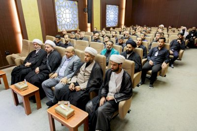 الشّيخ الهلاليّ يلتقي منتسبي قسمِ المعارفِ