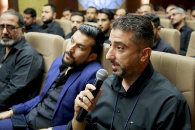 الشّيخ الهلاليّ يلتقي منتسبي قسمِ المعارفِ