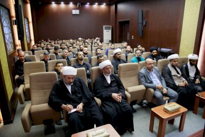 الشّيخ الهلاليّ يلتقي منتسبي قسمِ المعارفِ