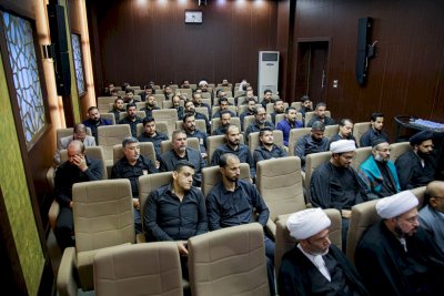 الشّيخ الهلاليّ يلتقي منتسبي قسمِ المعارفِ