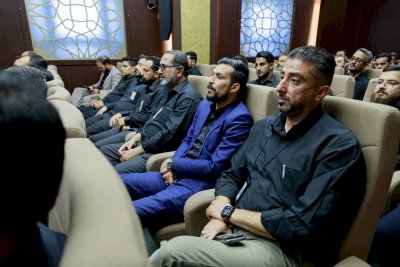 الشّيخ الهلاليّ يلتقي منتسبي قسمِ المعارفِ
