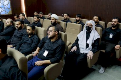 الشّيخ الهلاليّ يلتقي منتسبي قسمِ المعارفِ