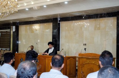 مشرف قسم المعارف يلتقي إدارات المراكز التراثيّة ومنتسبيها