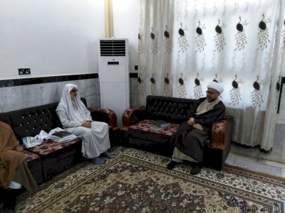 تُراثُ كربَلاء يزورُ عددًا من أساتذةِ الحوزة العِلميّة