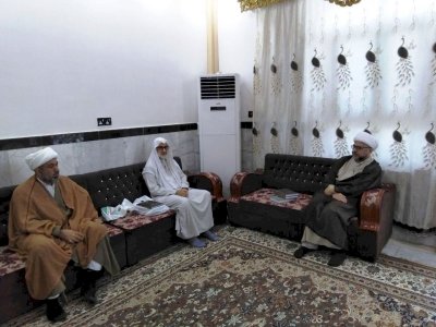 تُراثُ كربَلاء يزورُ عددًا من أساتذةِ الحوزة العِلميّة