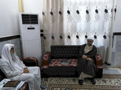 تُراثُ كربَلاء يزورُ عددًا من أساتذةِ الحوزة العِلميّة