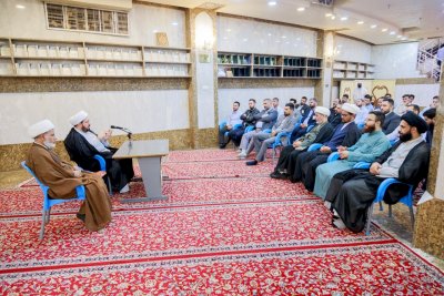 رئاسة قسم المعارف تعقدُ اجتماعها الدوري مع المنتسبين