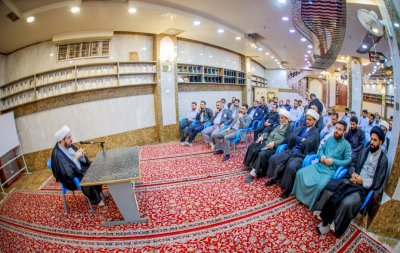 رئاسة قسم المعارف تعقدُ اجتماعها الدوري مع المنتسبين
