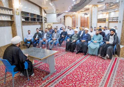 رئاسة قسم المعارف تعقدُ اجتماعها الدوري مع المنتسبين
