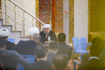 الشّيخُ الهلاليّ: أبوابُ رئاسةِ القسمِ مفتوحةٌ للجميع دونَ استثناءٍ