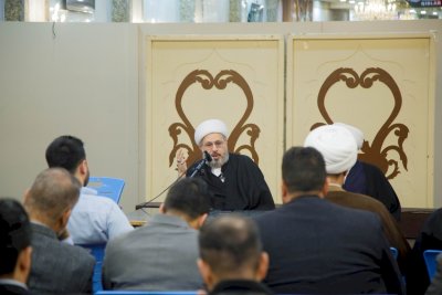 رئاسة قسم المعارف تعقد اجتماعًا مع منتسبي القسم
