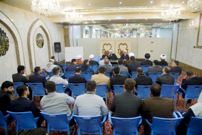 رئاسة قسم المعارف تعقد اجتماعًا مع منتسبي القسم